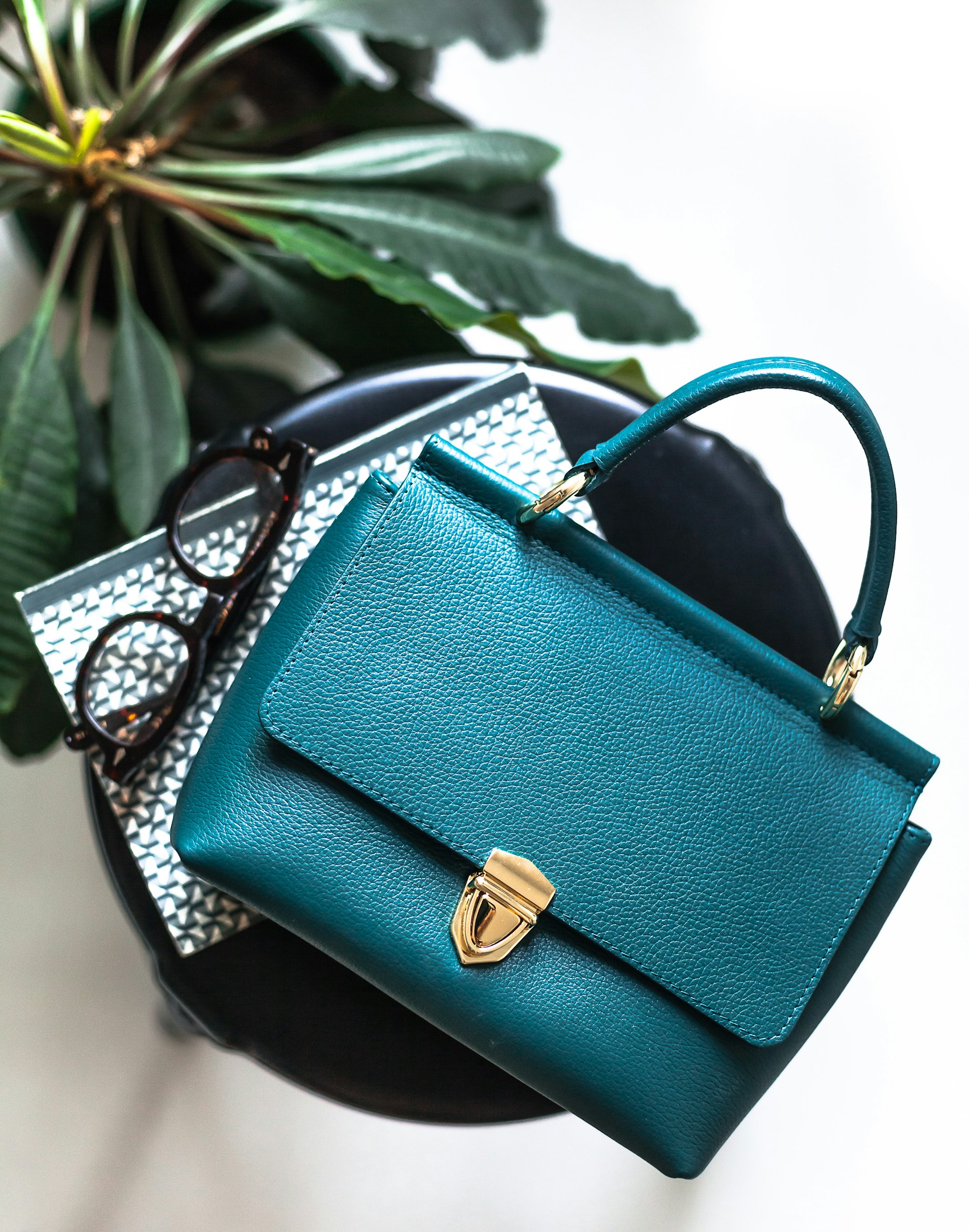 Fashion bag photographed as an accessories still