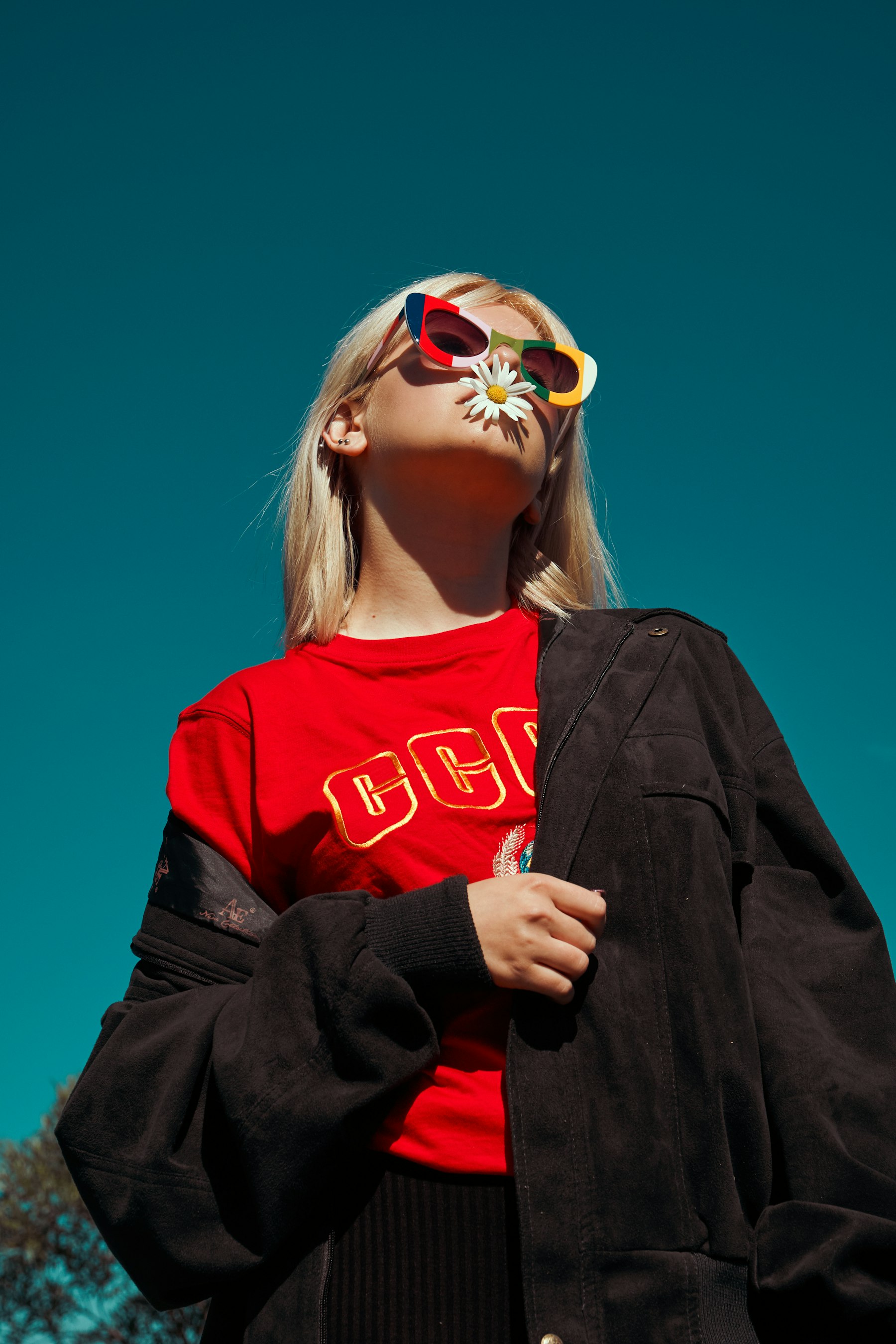 Full styled fashion look, photographed editorially